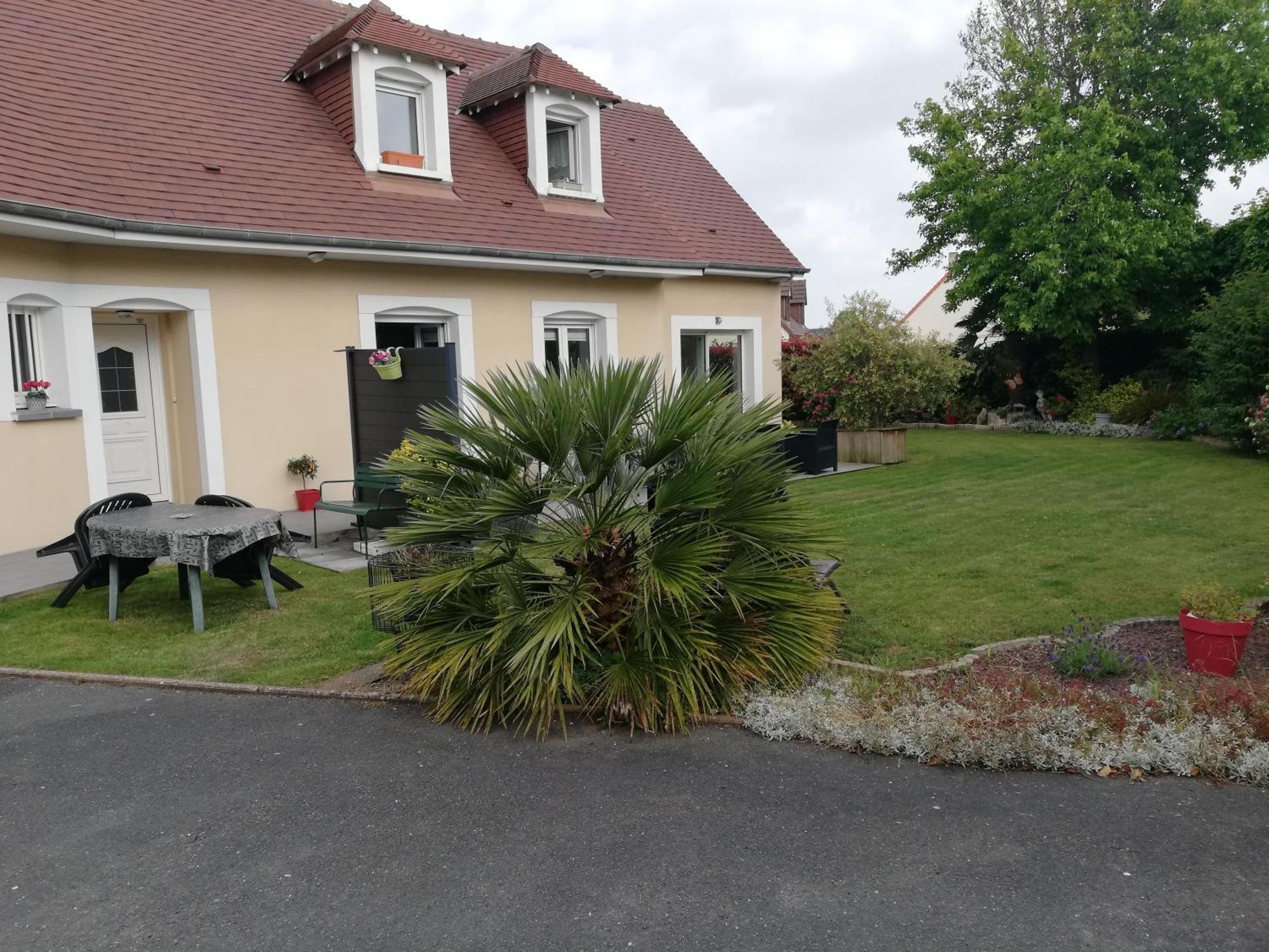 Chambre Studio Avec Kichenette Soleil De Nacre Hermanville-sur-Mer Exterior foto